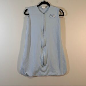 Sleep Sack Xl Sleeveless Size 18-24 Months light blue zippered *READ